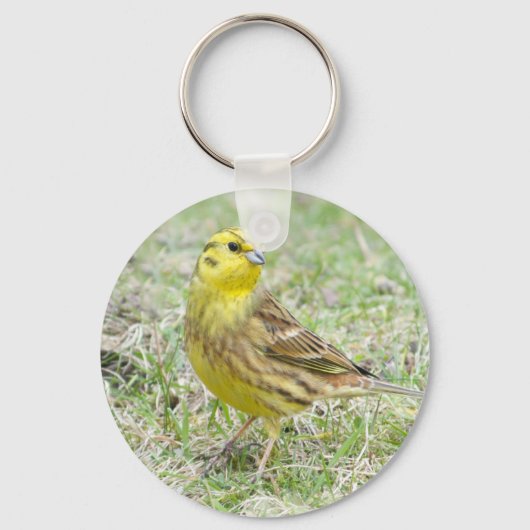 Gele Sleutelhanger gele vogel (Voorkant)