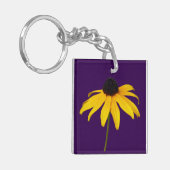gele sleutelhanger van de coneflower (Voorkant Links)