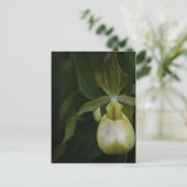 Gele Slipper 2 Briefkaart (Staand voorkant)