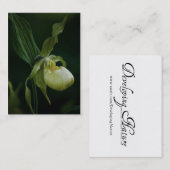 Gele Slipper Mini Print Visitekaartje (Voorkant / Achterkant)