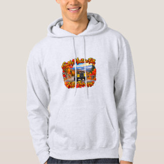 Gele Smoky Mountain Herfst Trail Therapie Hoodie