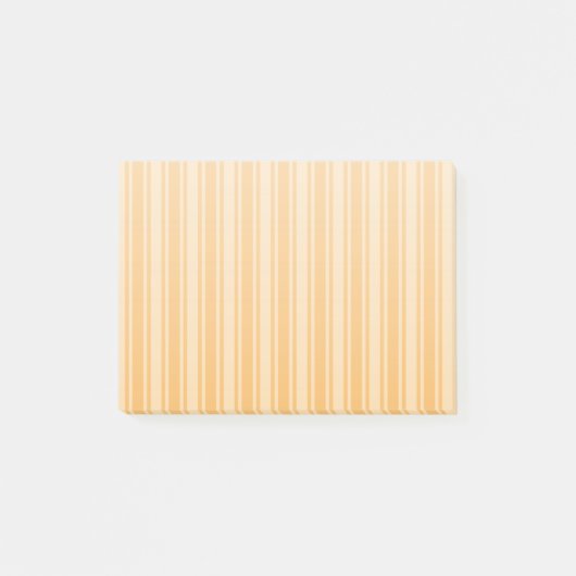 Gele snoepjes strepen post-it® notes (Voorkant)