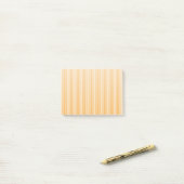 Gele snoepjes strepen post-it® notes (Op bureau)