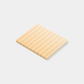 Gele snoepjes strepen post-it® notes (Schuin)