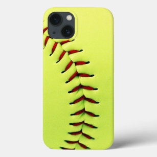 Gele softball Case-Mate iPhone case