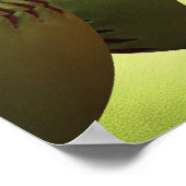 Gele Softball Fastpitch Multiball Poster (Hoek)