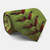 Gele softball gelaagd stropdas (Opgerold)