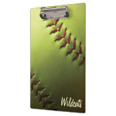 Gele Softball Klembord (Links)