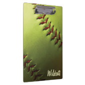 Gele Softball Klembord (Rechts)