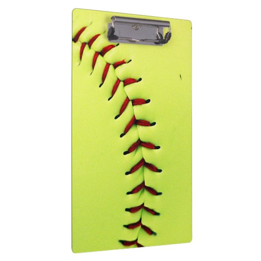 Gele softball klembord (Rechts)