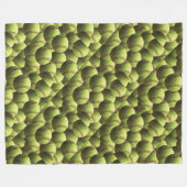 Gele Softball Multi Diamond Fleece Deken (Voorkant (Horizontaal))