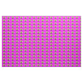 Gele Softball Star op roze Stof (Yard (91,4 cm))