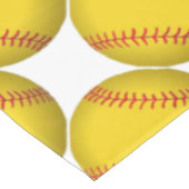 Gele Softball Tafelkleed (Gekanteld)