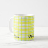 Gele speldenMok Koffiemok (Voorkant links)