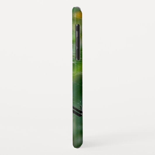 Gele spin Case-Mate iPhone case (Achterkant/links)