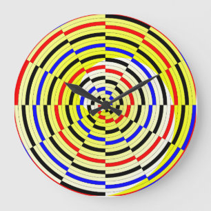 Gele Spiralen door Kenneth Yoncich Grote Klok