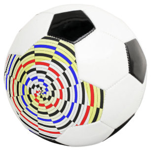 Gele spiralen door Kenneth Yoncich Voetbal