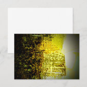 Gele Splodge Print (Voorkant / Achterkant)