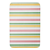 Gele spoelvormige spoeltjes met fijne kleur badmat (Voorkant Verticaal)