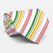 Gele spoelvormige spoeltjes met fijne kleur stropdas (Opgerold)