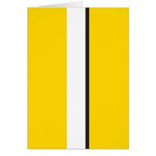 Gele sportscar Stripe