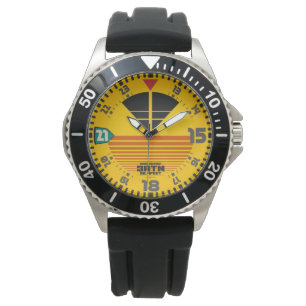 gele sportvlieger horloge