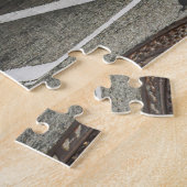 gele sportwagen legpuzzel (Zijkant)