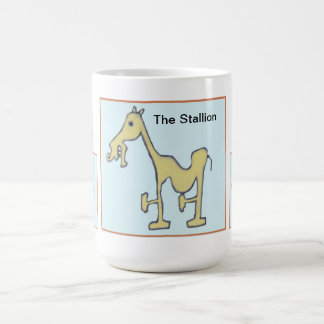 Gele Stallion Mok