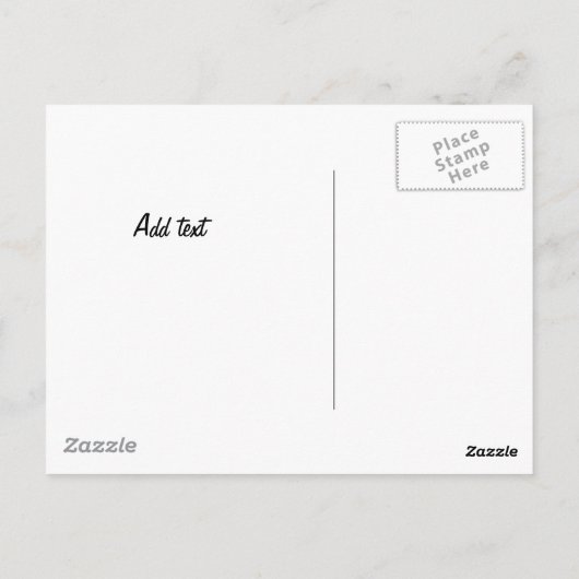 Gele Staring Giraffe Hi en hallo kaarten (Achterkant)