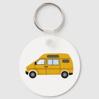 Gele stealth Camper Van Hoogste Mobiele Vrijheid