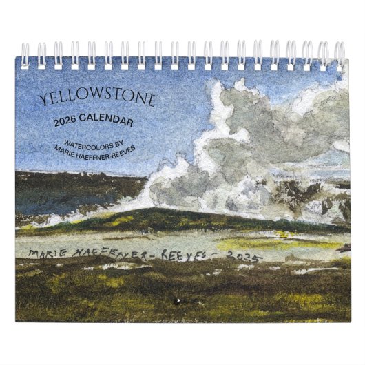 GELE STEENKLEUREN 2026 KALENDER (Hoes)
