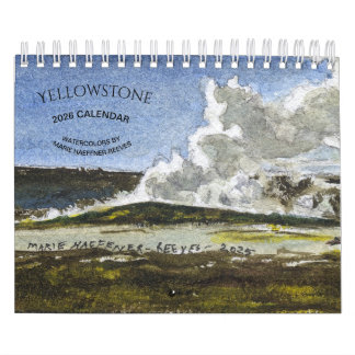 GELE STEENKLEUREN 2026 KALENDER