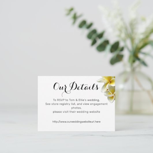 Gele stekelstaartwindgegevens informatiekaartje (Staand voorkant)