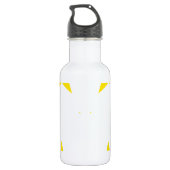 Gele ster 1 waterfles (Achterkant)