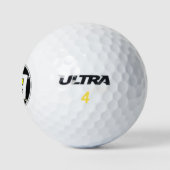 Gele Ster 69 Golfballen (Logo)