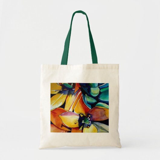 Gele ster van Bethlehem waterverf kunst Tote Bag (Voorkant)