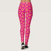 Gele ster van David Leggings (Achterkant)