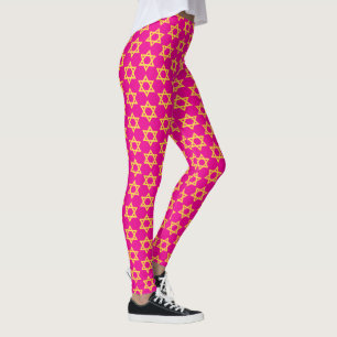 Gele ster van David Leggings