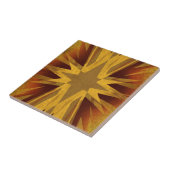  gele sterborst tegeltje (Zijkant)