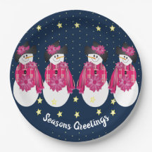 Gele Sterren Met Navy Blauw en Roze