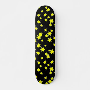 Gele sterren skateboard