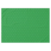 Gele sterrenpatroon op groen tafelkleed (Voorkant (Horizontaal))