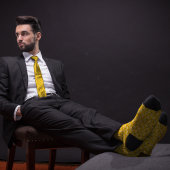 Gele Stethoscoop Artsen Stropdas