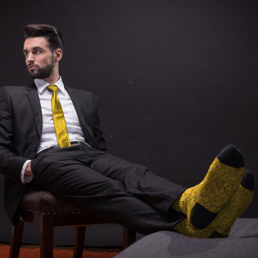 Gele Stethoscoop Artsen Stropdas