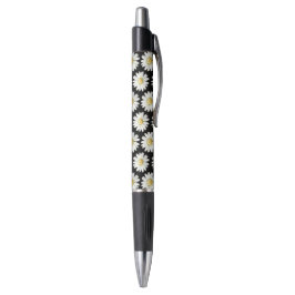 Gele Stip-Madeliefjes Pen
