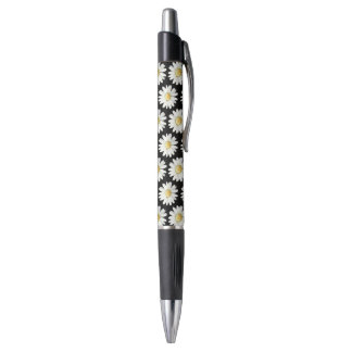 Gele Stip-Madeliefjes Pen