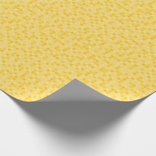 Gele Stippen Cadeaupapier