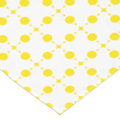Gele stippen, stippen, Stippen, gestippeld Korte Tafelloper (Hoek)
