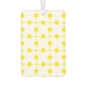 Gele stippen, stippen, Stippen, gestippeld Luchtverfrisser (Achterkant)