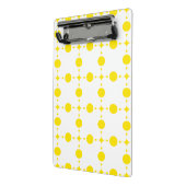 Gele stippen, stippen, Stippen, gestippeld Mini Klembord (Angled2)